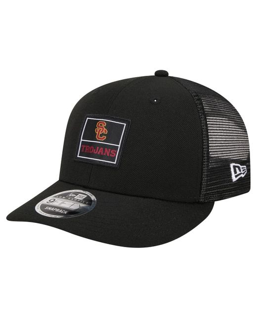 KTZ Black Usc Trojans Labeled 9fifty Snapback Hat for men