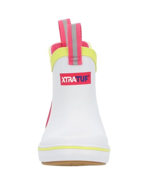 XtraTuf Multicolor Kids Ankle Deck Boot
