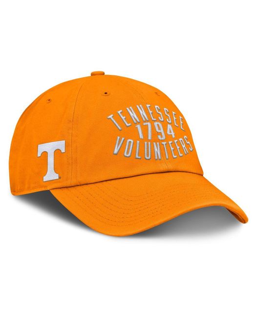 Fanatics Orange Tennessee Volunteers Archer Adjustable Hat for men