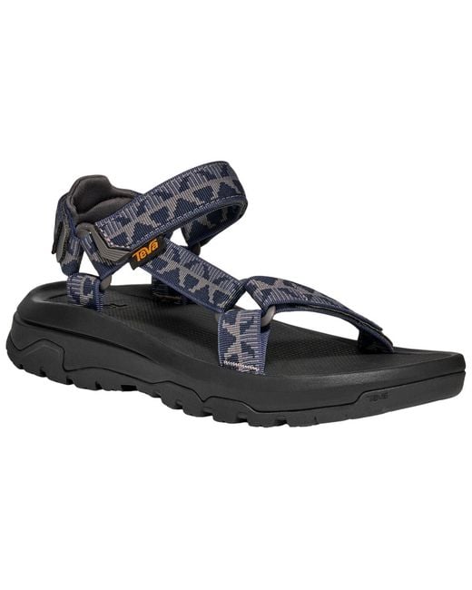 Teva Black Hurricane Round-toe Sandals for men