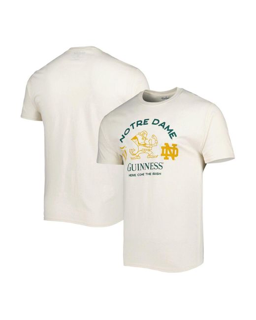 League Collegiate Wear Heathered Cream Notre Dame Fighting Irish ...