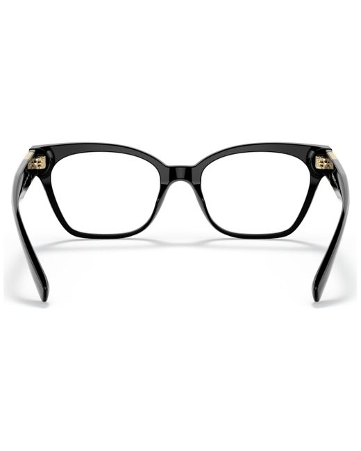 versace black eyeglasses