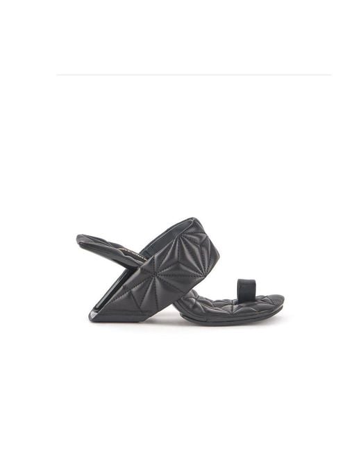 United Nude Gray Loop Toe Hi Puffy