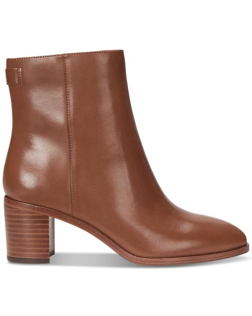 Kassie Trailhead Booties In Brown