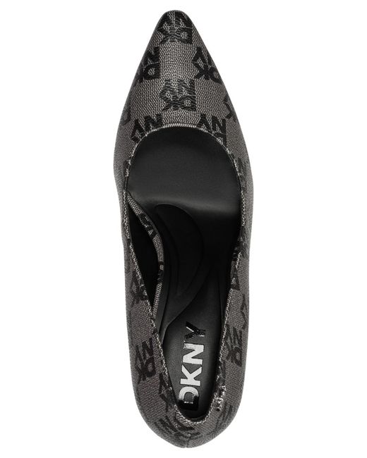 DKNY Black Naylor Slingback Pumps