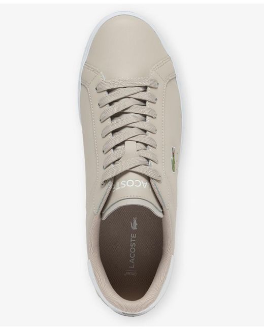 Lacoste Gray Round-toe Sneakers for men