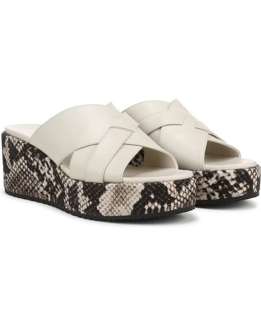 Vionic White Dawn Slide Sandals