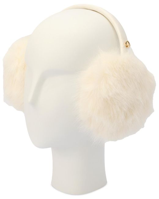 Kate Spade Beige Fuzzy Hat kate spade | Accessories | Nwt Kate Spade Elegant Black And  main image 3