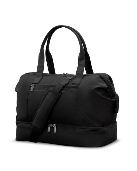 Samsonite Black Better Than Basic Drop Bottom Weekender Duffel