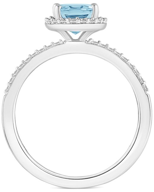 Macy's Blue Lab-created Ruby (1-1/4 Ct. T.w.