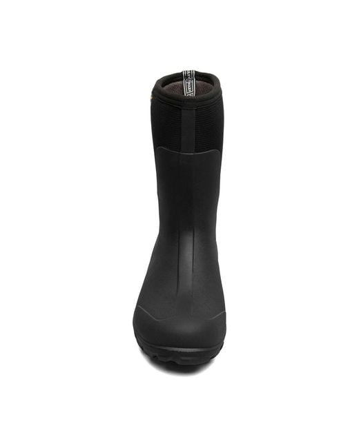 Bogs Black Classic Seamless Mid Boot for men