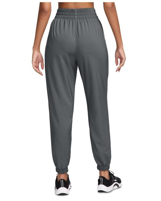 Nike Gray One Dri-fit Woven High-rise 7/8 joggers