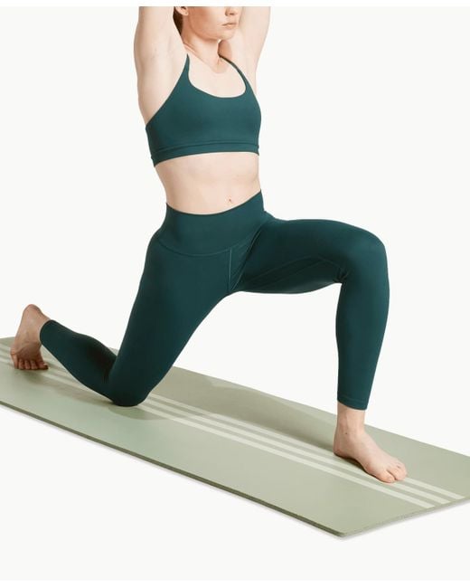 Adidas Green All Me High-waist Pull-on 7/8 leggings