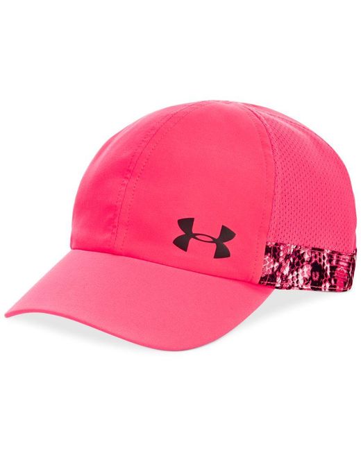 Under Armour Pink Adjustable-strap Cap
