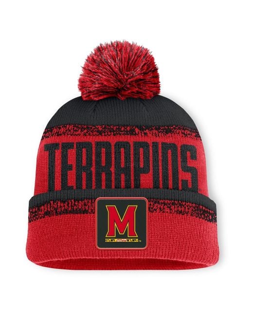 Fanatics Red/black Maryland Terrapins Thrive Cuffed for men