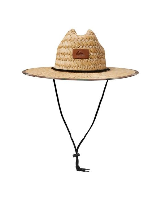 Quiksilver Natural Pierside Print Hat for men