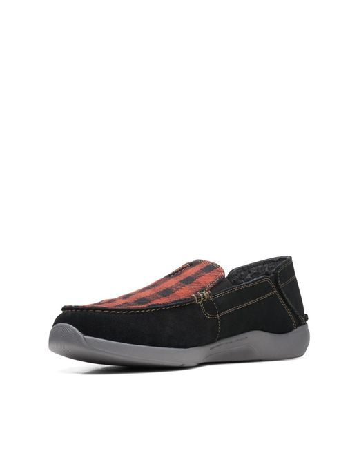 Clarks Black Collection Gorwin Step Loafers for men