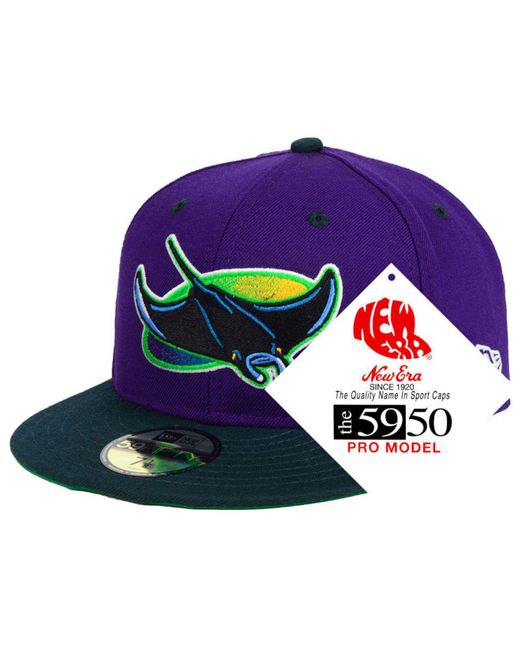 KTZ Wool Tampa Bay Rays Retro Stock 