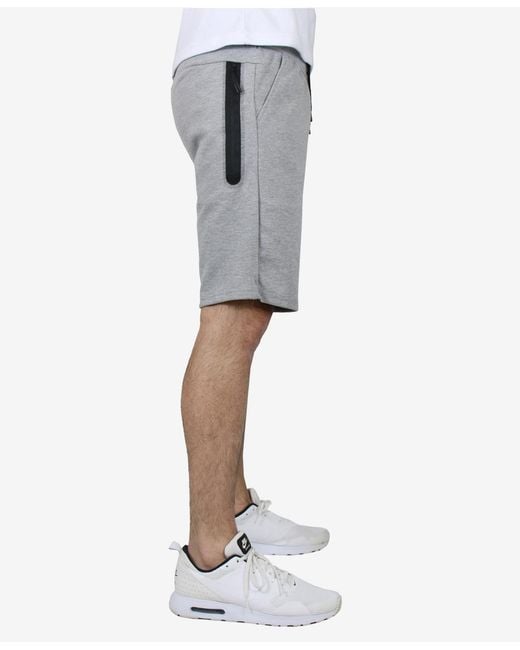 Wicked Stitch Gray Tech Performance Shorts for men