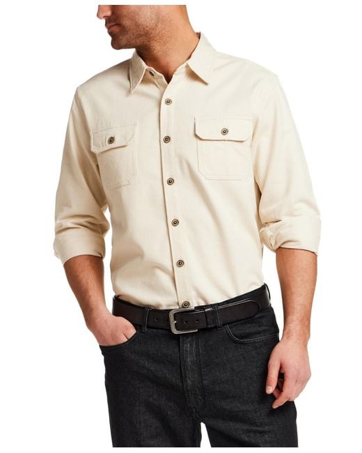 Vintage & Black Natural Regular-fit Collared Jacket for men