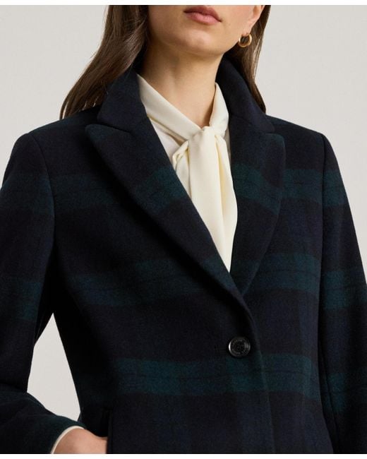 Ralph Lauren Multicolor Wool-blend Walker Coat