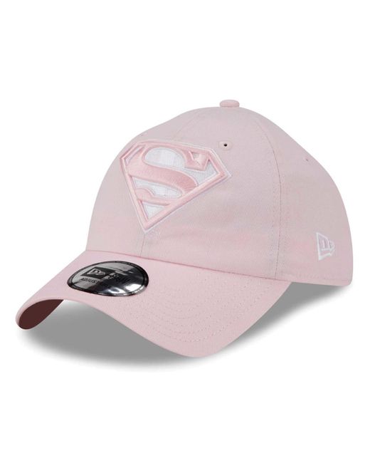 KTZ Pink Superman Casual Classic Adjustable Hat for men