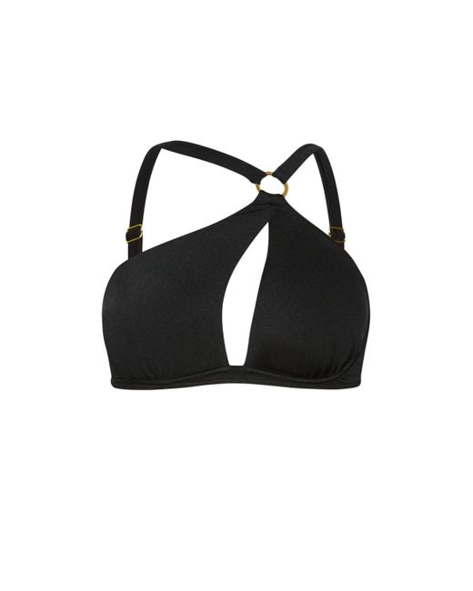 City Chic Black Plus Size Alena Underwire Bikini Top