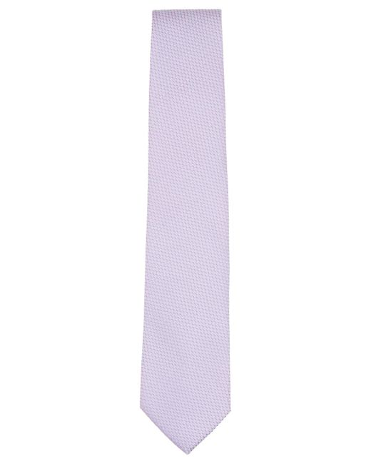 Perry Ellis Purple Classic Solid Pattern Tie for men