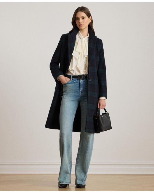 Ralph Lauren Multicolor Wool-blend Walker Coat