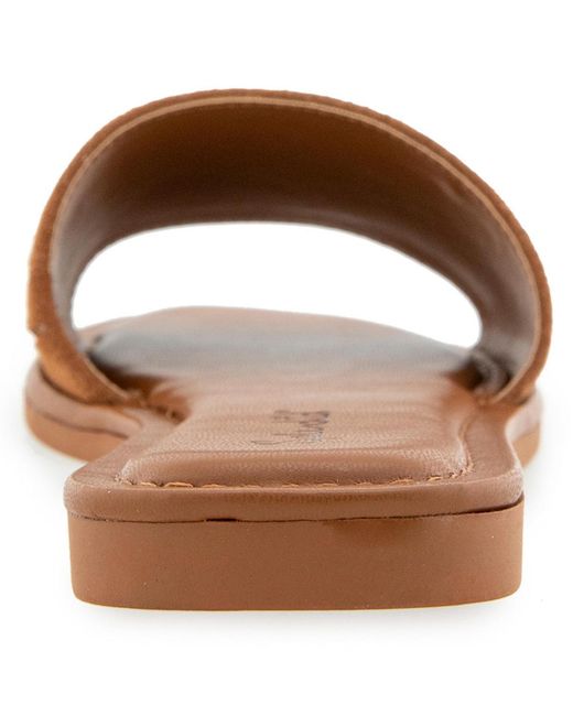 Splendid Brown Dolly Slide Sandal