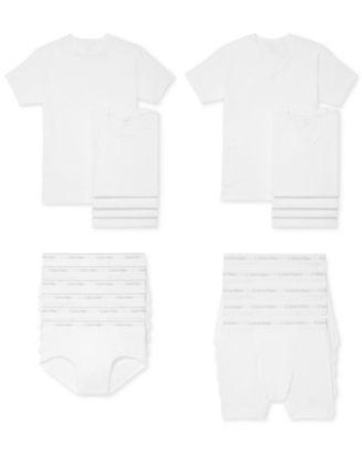 Calvin Klein Underwear Cotton Classics Multi Packs Created For Macys in