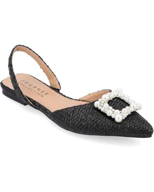 Wide width cheap slingback flats