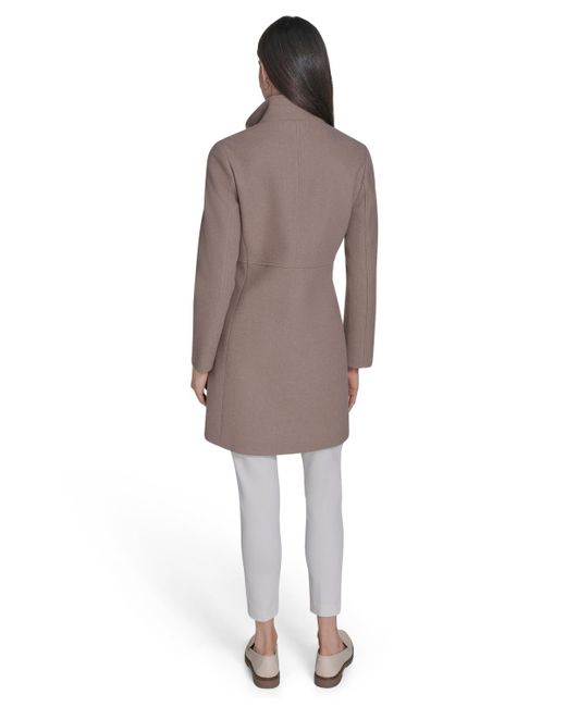 Calvin Klein Brown Walker Coat