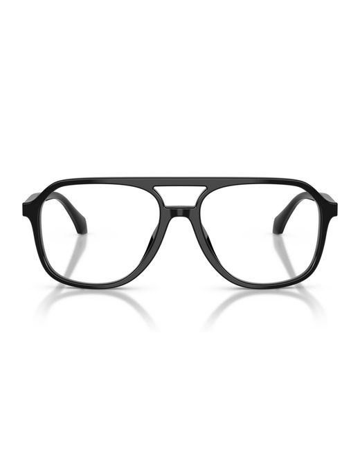 Versace Black Eyeglasses for men