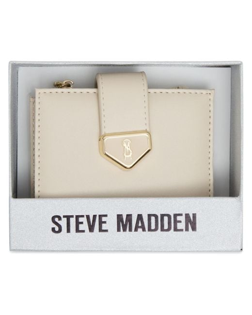 Steve Madden Metallic Boxed Bjem Bifold Wallet