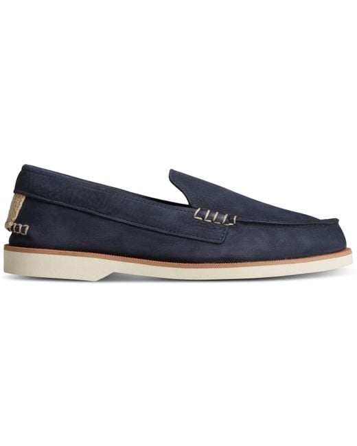 Sperry Top-Sider Blue Authentic Original Slip-on Double Sole Venetian Loafers for men