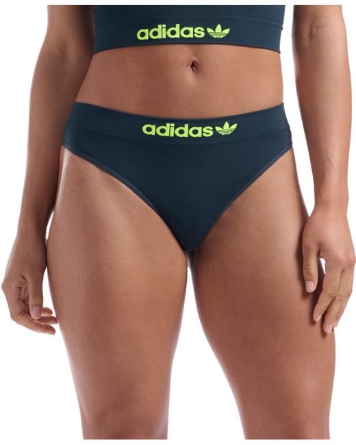 adidas Intimates Seamless Hipster Underwear 4a4h67 in Blue | Lyst