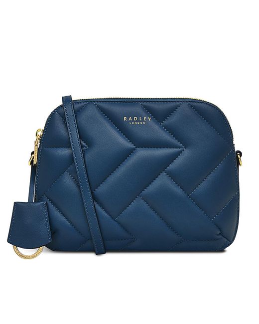Radley Blue Dukes Place Small Leather Crossbody