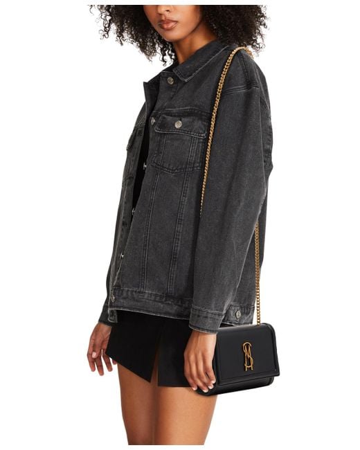 Steve Madden Black Blarisa-l Mini Convertible Shoulder Bag