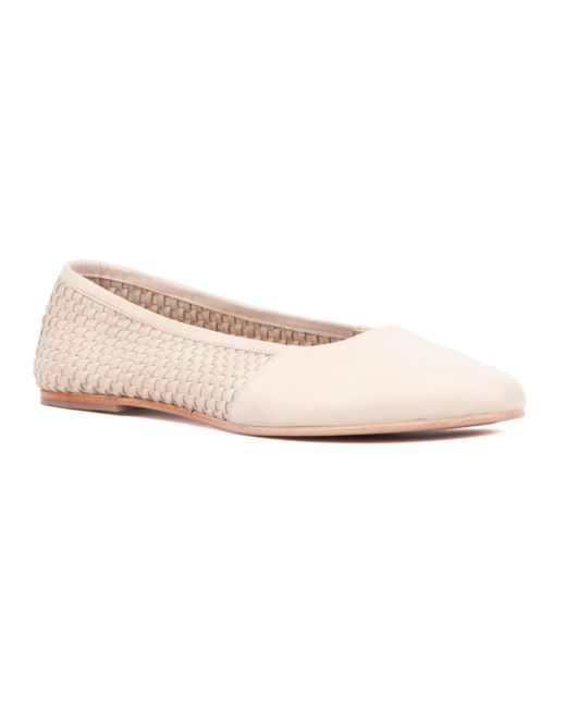Vintage Foundry Natural . Wilma Ballet Flat
