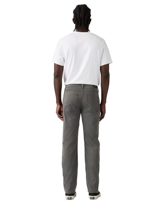 Levi's Gray 514 Straight Tech Pants for men