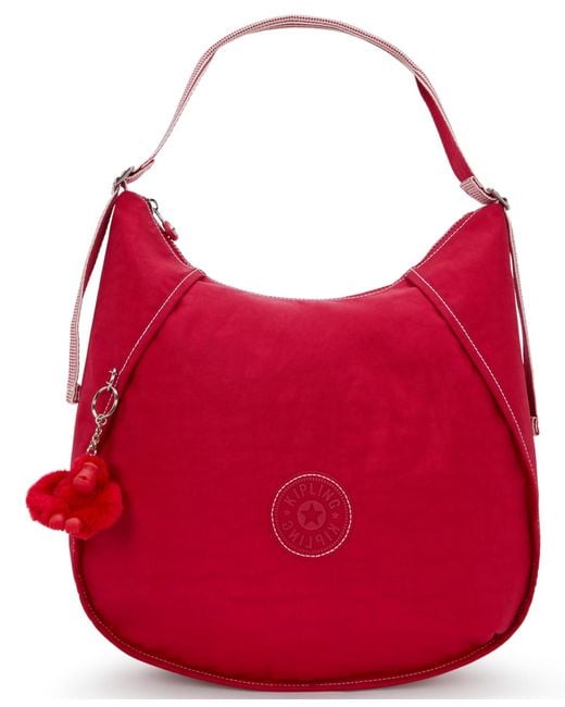 Kipling Red Esy Large Shoulder Bag
