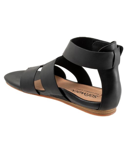 Softwalk® Black Cabo Sandal