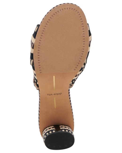 Dolce Vita Brown Dallie Knotted Dress Sandals