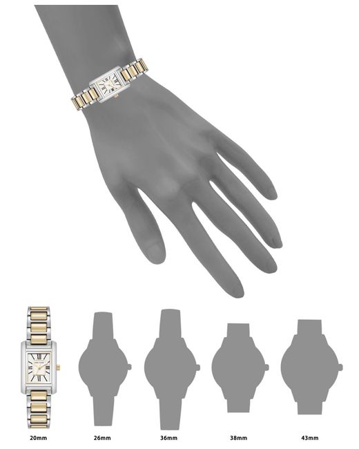 Anne Klein Metallic Bracelet Watch