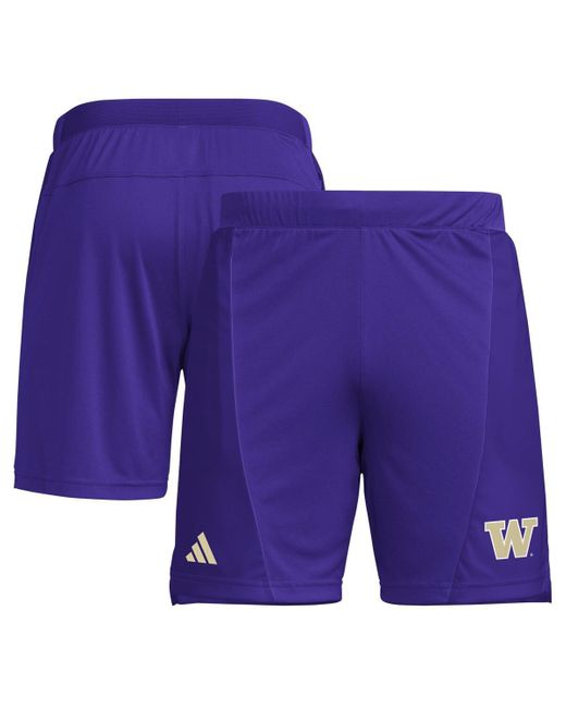 Adidas Blue Washington Huskies Designed For Training 7" Aeroready Shorts for men