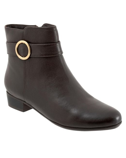 Trotters Black Melody Boot