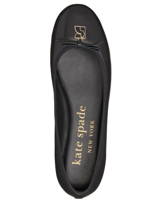 Kate Spade Dakota Charm Ballet Flats in Black Lyst
