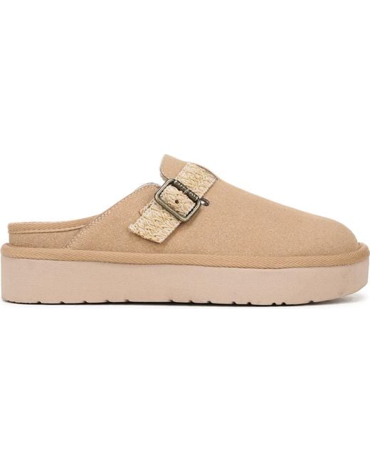 Blowfish Natural Monday Round Toe Platform Mules