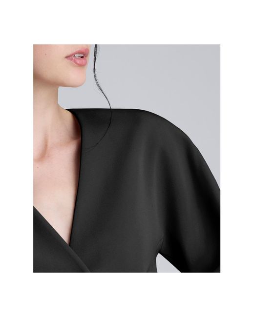 Kenneth Cole Black Long Sleeve Blazer